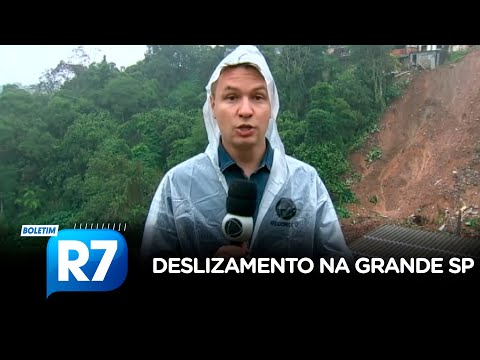 BOLETIM R7 | Deslizamento deixa 4 mortos em Ribeirão Pires (SP)