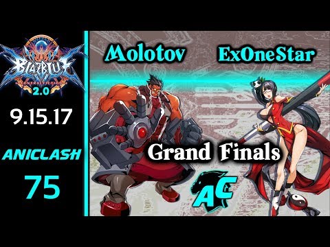 AniClash 75 - ExOneStar (Litchi) vs Molotov (Tager) Grand Finals - BBCF 2