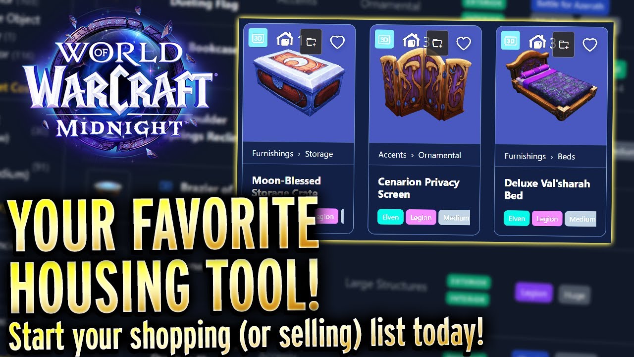 The BEST Site For WoW Housing And How To Use It - World of Warcraft