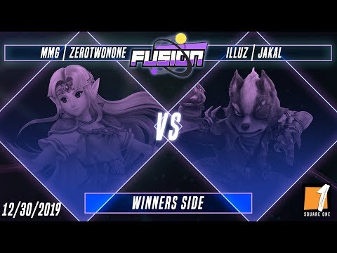 Fusion #4 - MMG | ZeroTwoNone (Zelda) Vs. Illuz | Jakal (Wolf) - Winners Side - Smash Ultimate