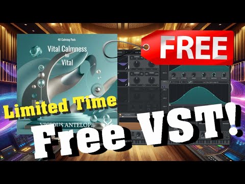 【Limited Time Free!】GREAT Vital Synth Pad Presets! Vital Calmness Vital Presets, Vicious Antelope
