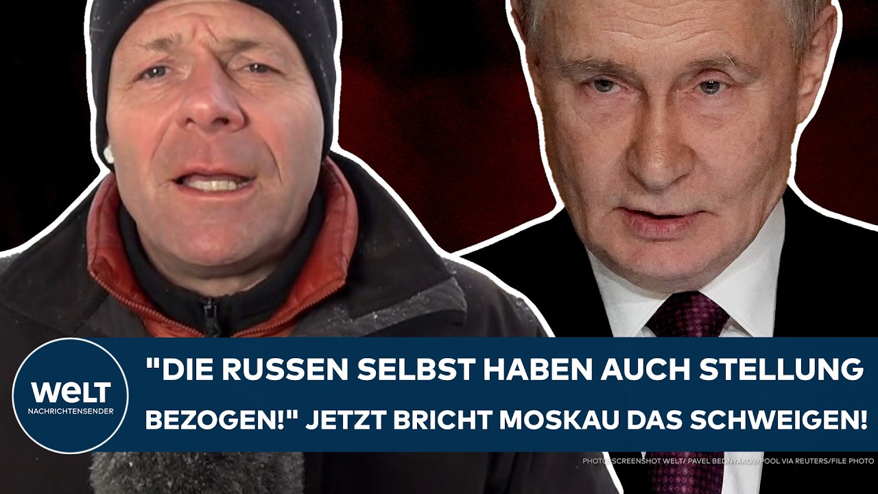 PUTINS KRIEG: "Die Russen selbst haben auch Stellung bezogen!" Jetzt bricht Moskau das Schweigen!