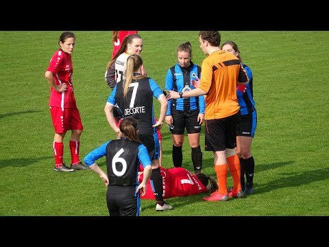 Kontich FC-Club Brugge Vrouwen A 3-4, 06-04-2019