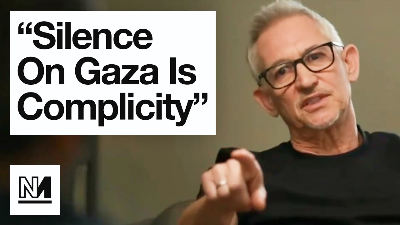 Gary Lineker SLAMS People Silent on Gaza