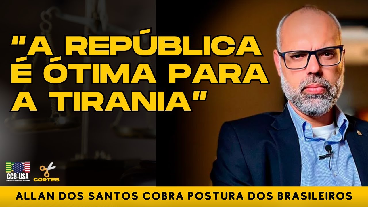 ALLAN DOS SANTOS PARTE PRA CIMA E COBRA UMA NOVA POSTURA DOS BRASILEIROS COMO NAÇÃO