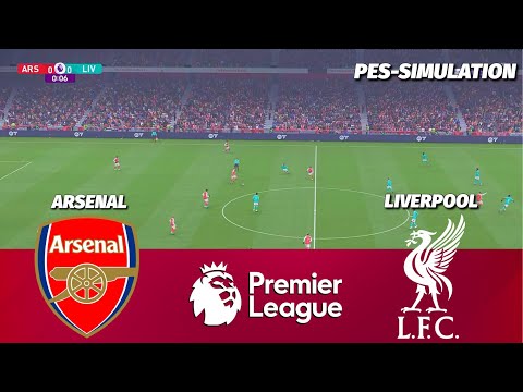 🔴LIVE || ARSENAL vs LIVERPOOL - Premier League 2025/26 | PES 21 Simulation