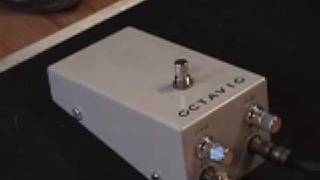 Jimi Hendrix OCTAVIO fuzz octave guitar effects pedal demo