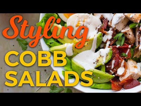 How to Assemble a Crunchy Cobb Salad: Plate It Perfect