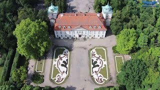 preview picture of video 'Pałac w Nieborowie. Zdjęcia lotnicze.'