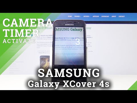How to Set Camera Timer in SAMSUNG Galaxy Xcover 4s – Camera Countdown
