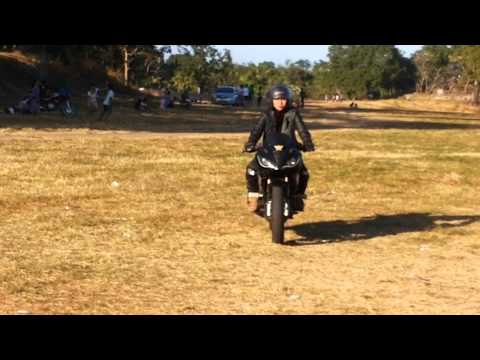 Motorstar xplorer 200r Practice driving at sunken
