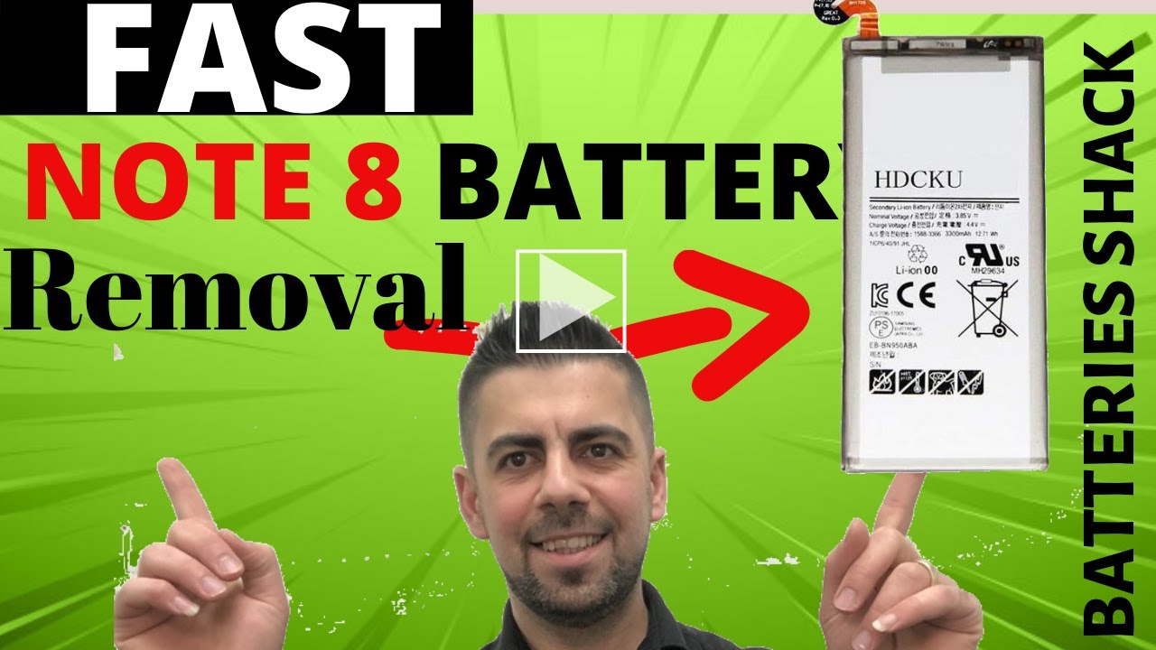 So Easy - Note 8 Battery Replacement The Complete Repair Guide (How To)