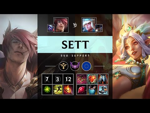 Sett Support vs Janna - EUW Master Patch 25.S1.3
