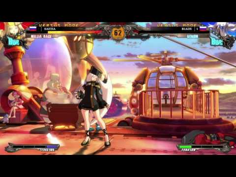Saetia (Millia) vs Blade (Venom) - GGXrdR - 04.09.16
