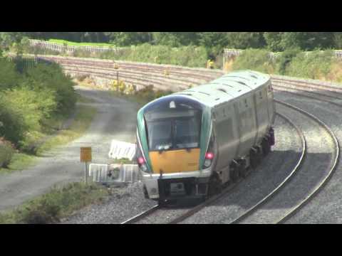 Stacumny Bridge HD-Irish Rail 22000 class ICR no.22021 passes Stacumny Bridge
