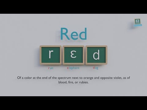 How to pronounce Red ?