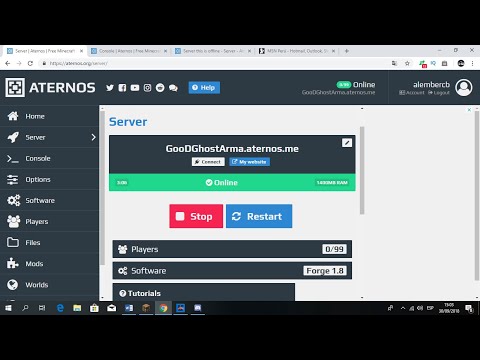 Проблемы Aternos или как я не смог зайти на сервер Minecraft