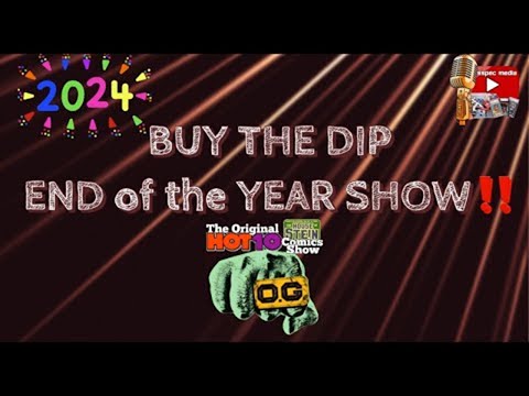 🚨 YEAR END COMIC SHOW⚡️COLLECTIBLE INVESTMENTS⚡️2023 YEAR END PICKUPS 💵SSPEC MEDIA BUY THE DIP Ep.9🪭