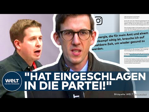 DEUTSCHLAND: SPD erschüttert von Kühnert-Rücktritt! "Generalsekretär und Freund!" Nachfolger Miersch