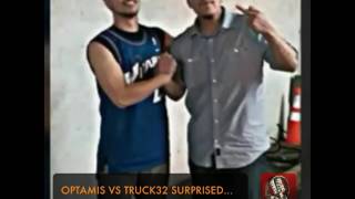 OPTAMIS VS TRUCK32 SURPRISED THAT HE CALLED ME OUT MY ROOKIE BATTLE BY TRUCK32