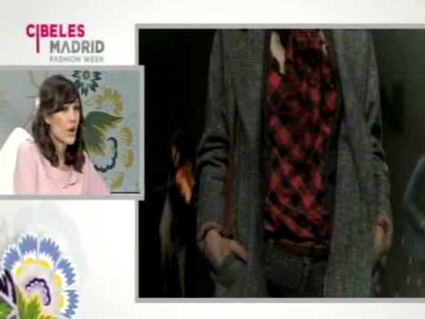 Bárbara Crespo en Cibeles Madrid Fashion Week para Antena 3 Nova (TCN)