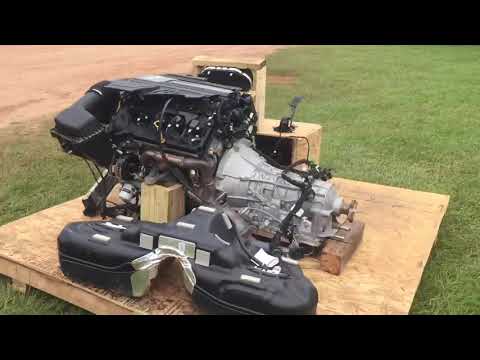2018 generation 3 5.0 Ford Mustang coyote engine run pallet kit! 460hp stock with 6 speed manual!