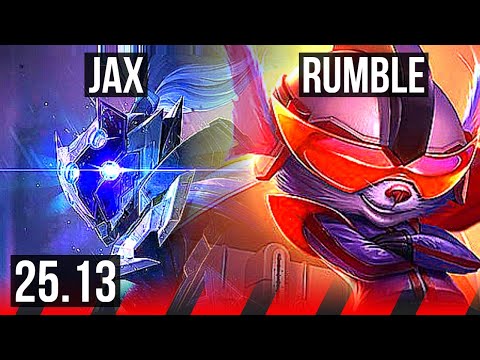 JAX vs RUMBLE (TOP) | KR Master | 25.13
