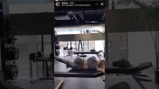 インスタ美女 (@dwgran) ジム トレーニング動画 #shorts