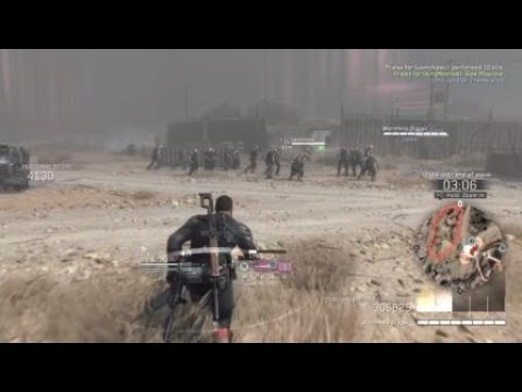 METAL GEAR SURVIVE killing boss in 26 seconds