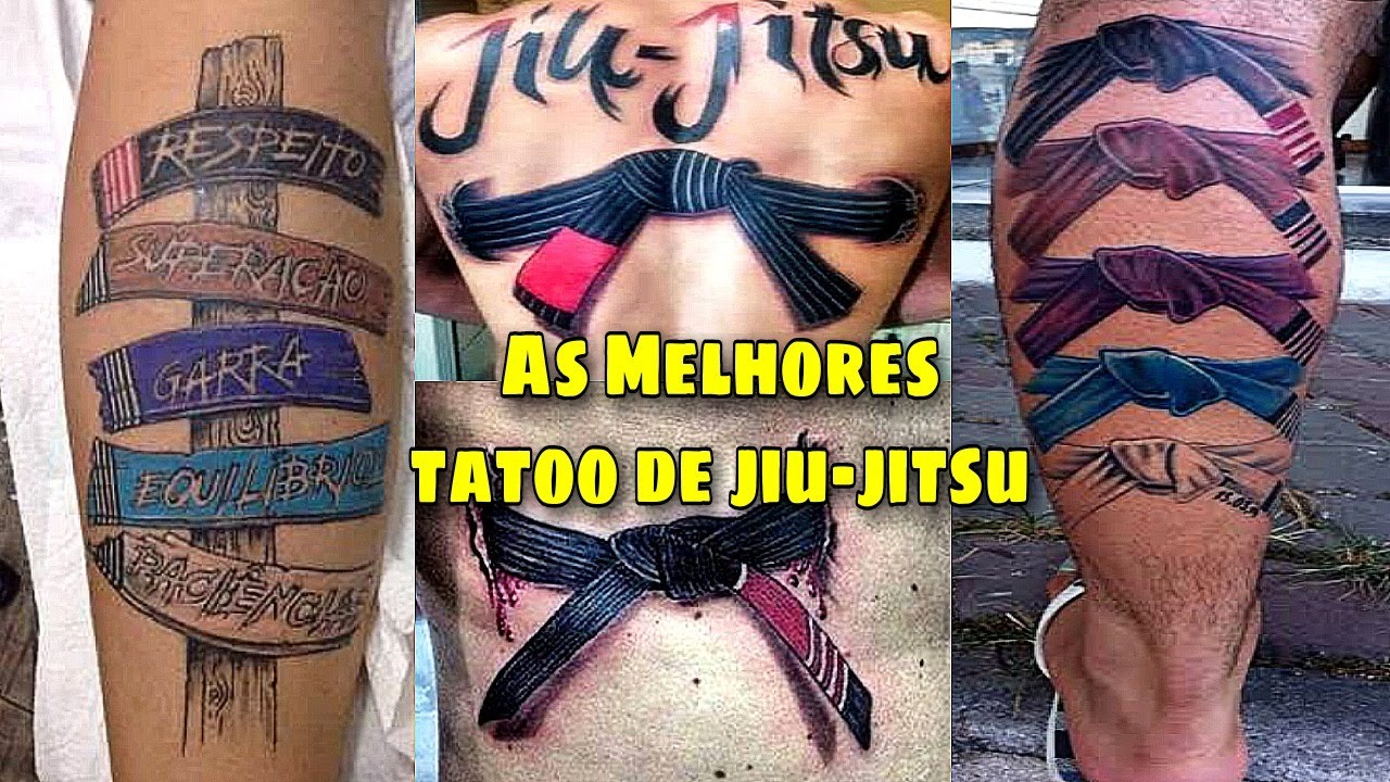 As Melhores Tatuagens De Jiu-Jitsu