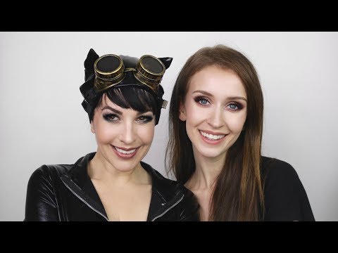 CATWOMAN Makeup On GREY DELISLE GRIFFIN!