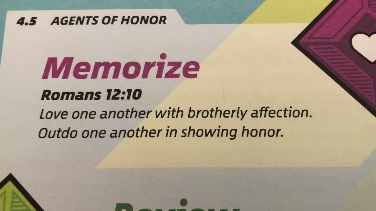 Romans 12:10 ESV T&T Agents of Grace