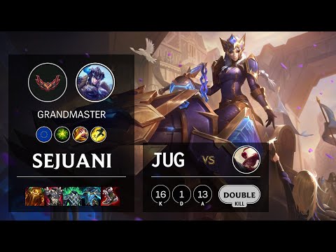 Sejuani Jungle vs Lee Sin - EUW Grandmaster Patch 12.4