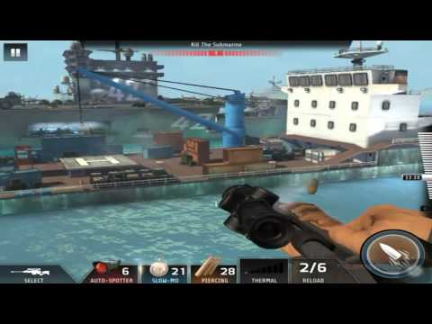 Kill Shot Bravo Region 18 Black Ops Mission #3 - Kill The Submarine