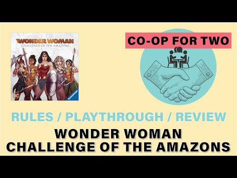 Wonder Woman: Rules, Playthrough, Review and Discussion (all-in-one)