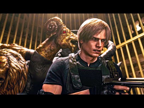 Resident Evil 4 Remake - Leon Goes Full On John Wick Mode (4K)