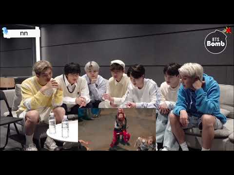 BTS reaction 4eve (Booty bomb Mv)