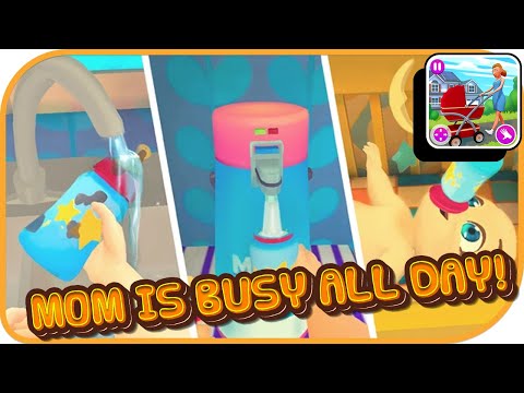 Mom is busy all day!Mother Simulator: Happy Virtual Family Life #4 | Skytec Games, Inc. | HayDay - YouTube