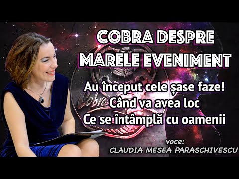 Cobra about the Great Event *The six phases have begun!*When will it happen*What happens to people