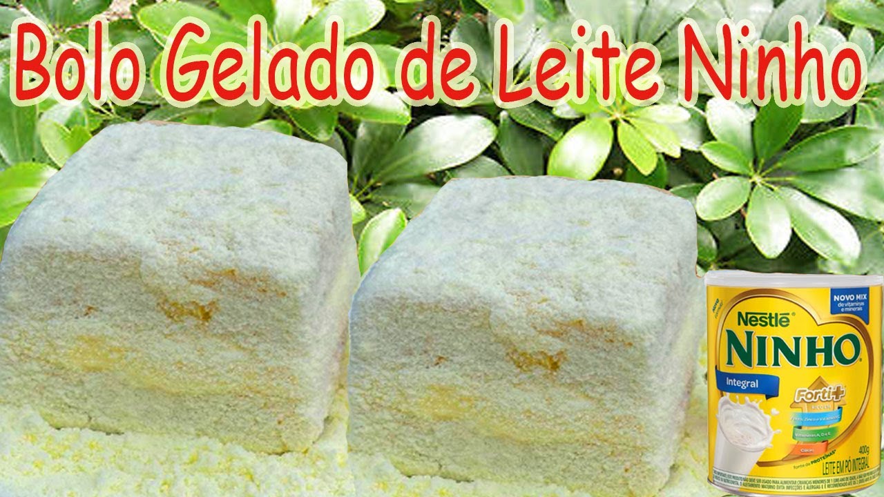 Bolo Gelado de Ninho - O queridinho dos bolos gelados!!! Faça e venda!