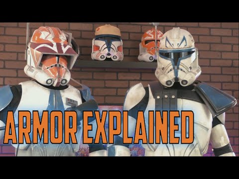 Captain Rex Clone Armor Suit Up and Explanation