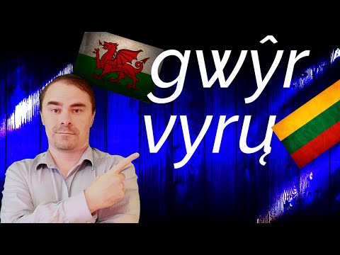 Lithuanian vs. Welsh Language - Family Words