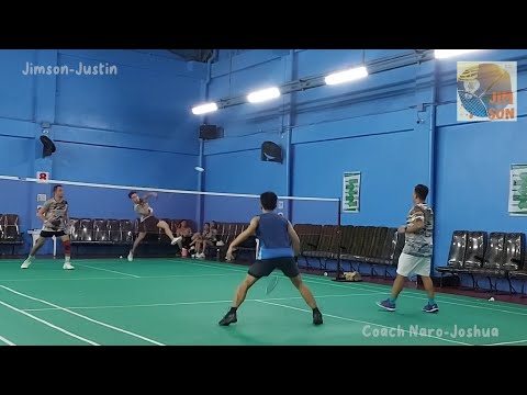 2023.06.11 Badminton Play | Partner: C'NARO-JOSHUA vs JUSTIN-JIMSON