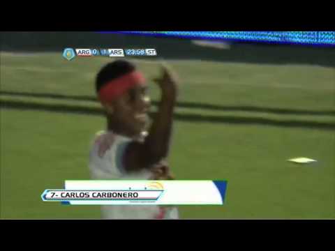 Gol Carbonero Argentinos Jrs 0 Arsenal 2 Torneo Final Fecha 3 Fútbol Para Todos