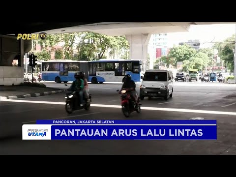 NTMC POLRI - PANTAUAN ARUS LALU LINTAS SORE 01/10/2025