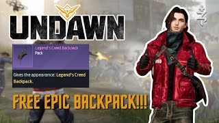 UNDAWN PC | How to get free Epic Backpack #undawn #undawnguide #undawncreator