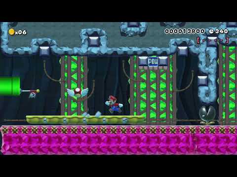 [NSDBU] 5-5 Deep Pond Plank by Carlos :) - SUPER MARIO MAKER - NO COMMENTARY 1bj