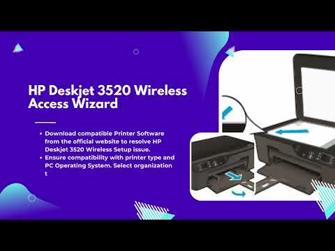 Thumbnail for HP DeskJet 3520 Wireless Setup Without Cable