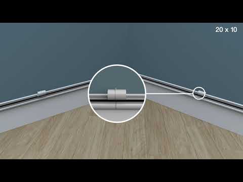 D-Line 20x10mm Micro+ Cable Cover - Boxed Pack