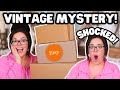 VINTAGE MYSTERY ETSY SUBSCRIPTION BOXES!? | 3 Vintage Home Decor & Handmade Box Unboxings